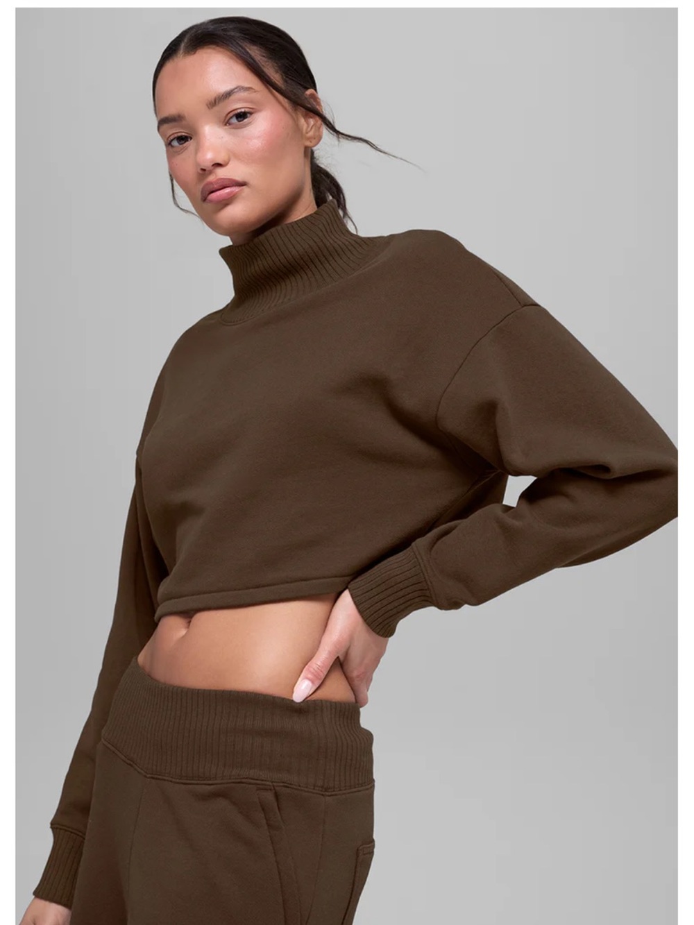 Alo Yoga Cropped Serenity Coverup Size Small